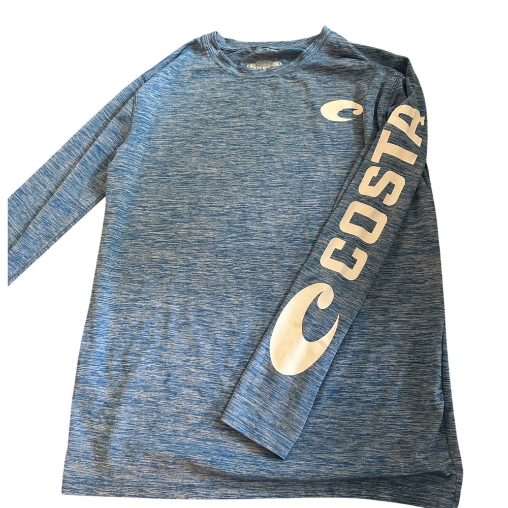 Costa long sleeve, Men's SM, blue